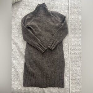 Banana Republic Mock Neck Sweater Midi Dress